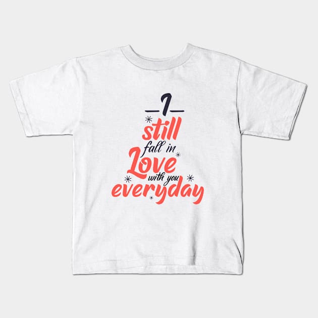 Valentine day best gift Kids T-Shirt by yesssd